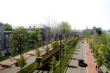 Visualisierung Zellescher Weg